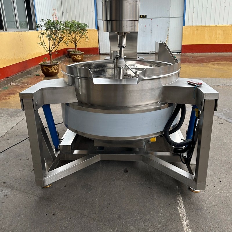 電加熱導(dǎo)熱油全自動(dòng)行星攪拌炒鍋